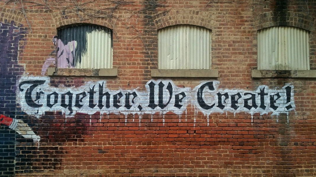 Image of Together We Create graffiti