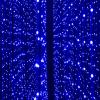 Image of Digital art in the form of blue line lights by Tania C